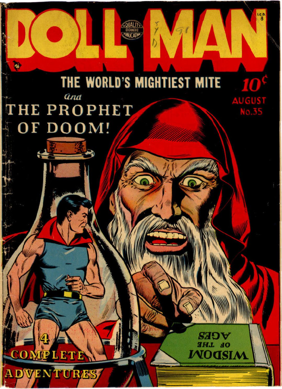 Doll Man Number 35 Super-Hero Comic Book