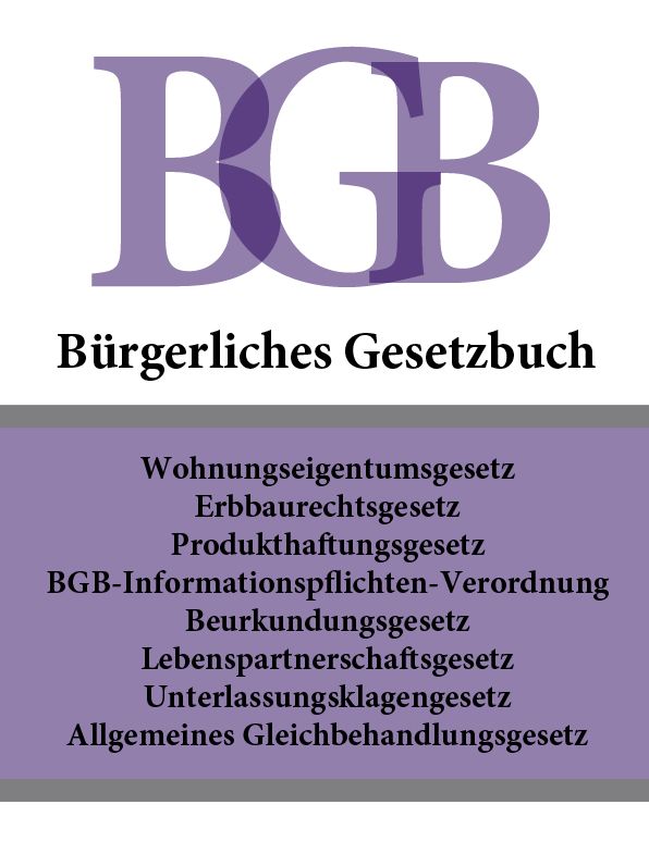 Bürgerliches Gesetzbuch - BGB