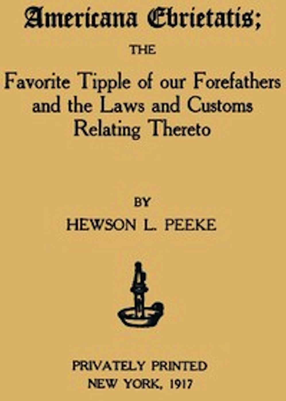 Americana Ebrietatis (Illustrated)