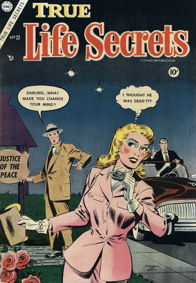 True Life Secrets Number 22 Love Comic Book