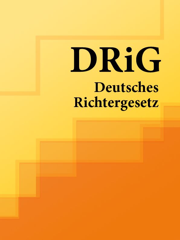 Deutsches Richtergesetz - DRiG