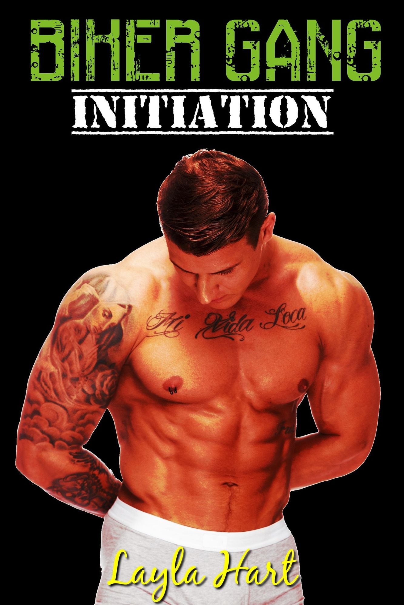 Biker Gang Initiation (gay MC gangbang humiliation erotica)