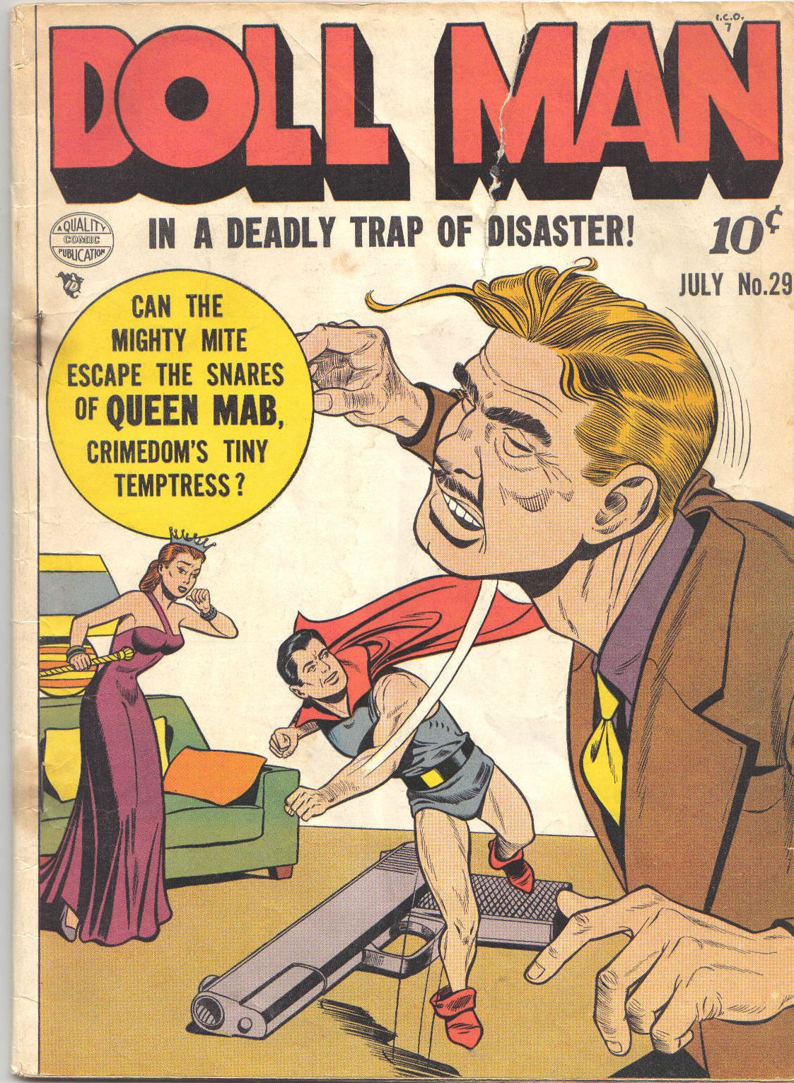 Doll Man Number 29 Super-Hero Comic Book