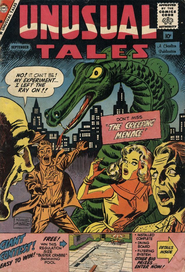 Unusual Tales Number 18 Horror Comic Book