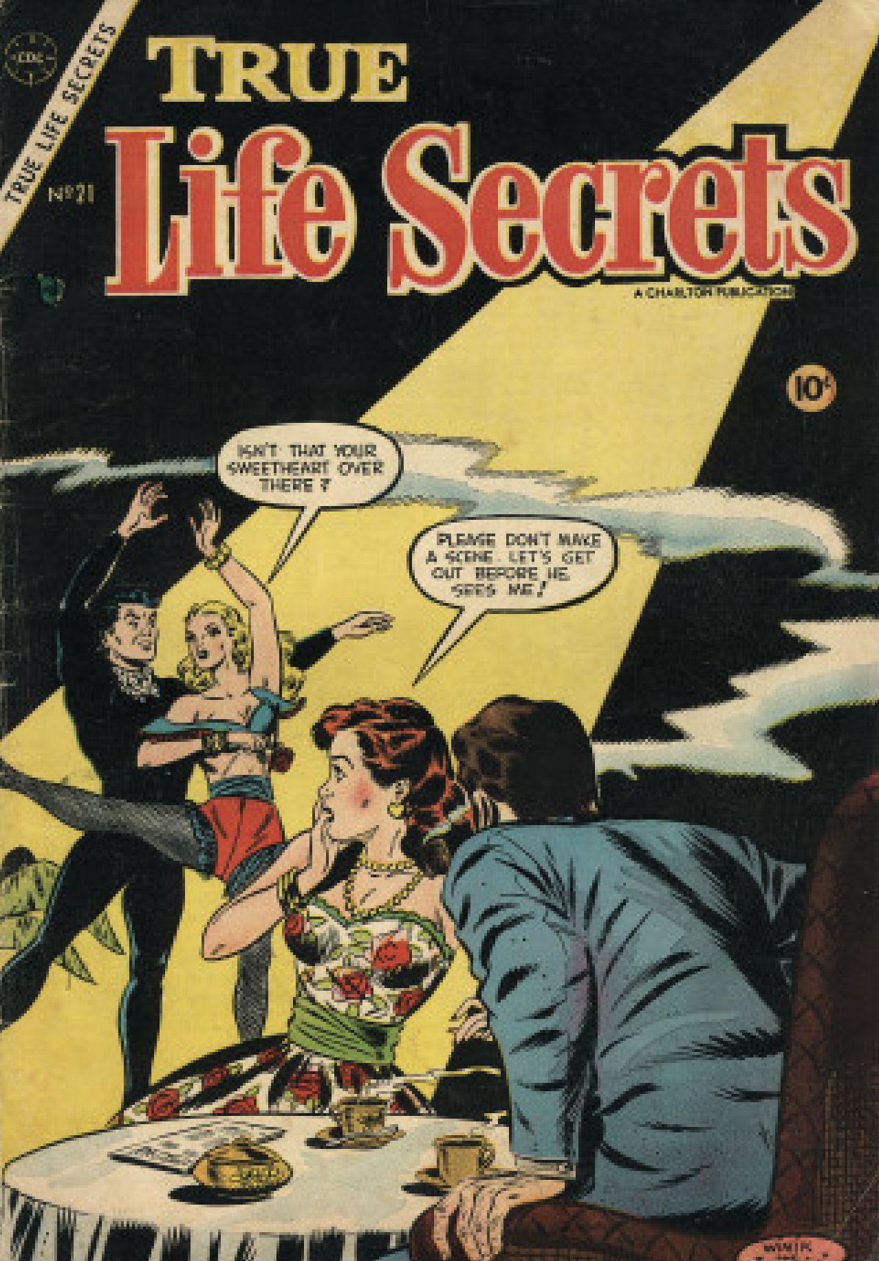 True Life Secrets Number 21 Love Comic Book