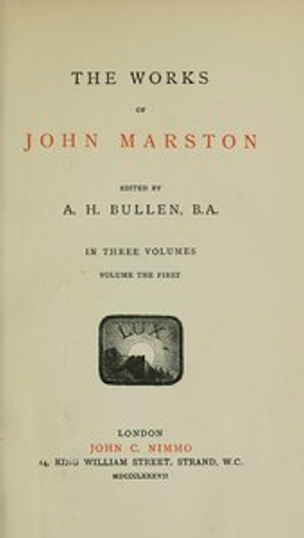 The Works of John Marston (Illustrated)
