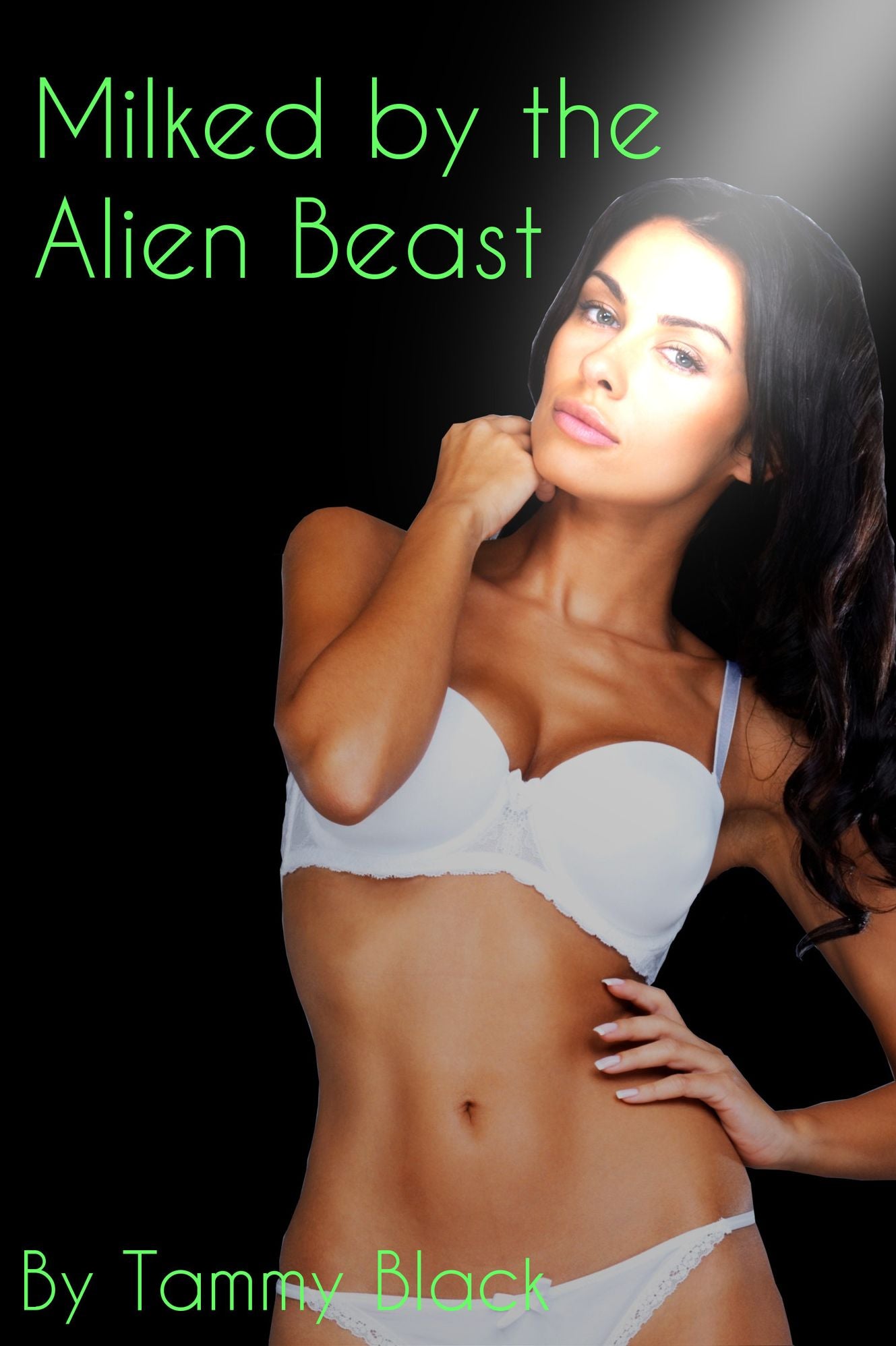 Milked by the Alien Beast (Monster lactation erotica)