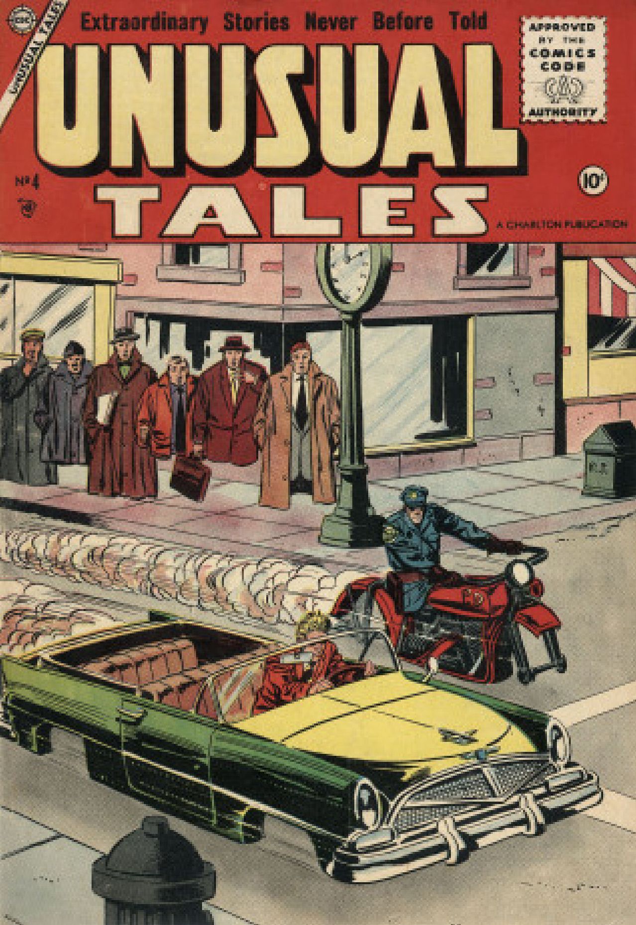 Unusual Tales Number 4 Horror Comic Book