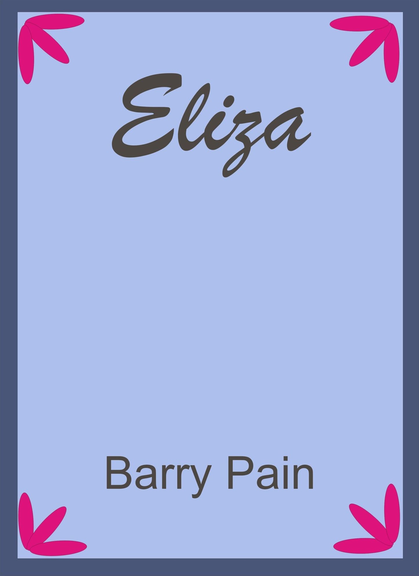 Eliza by Barry Pain