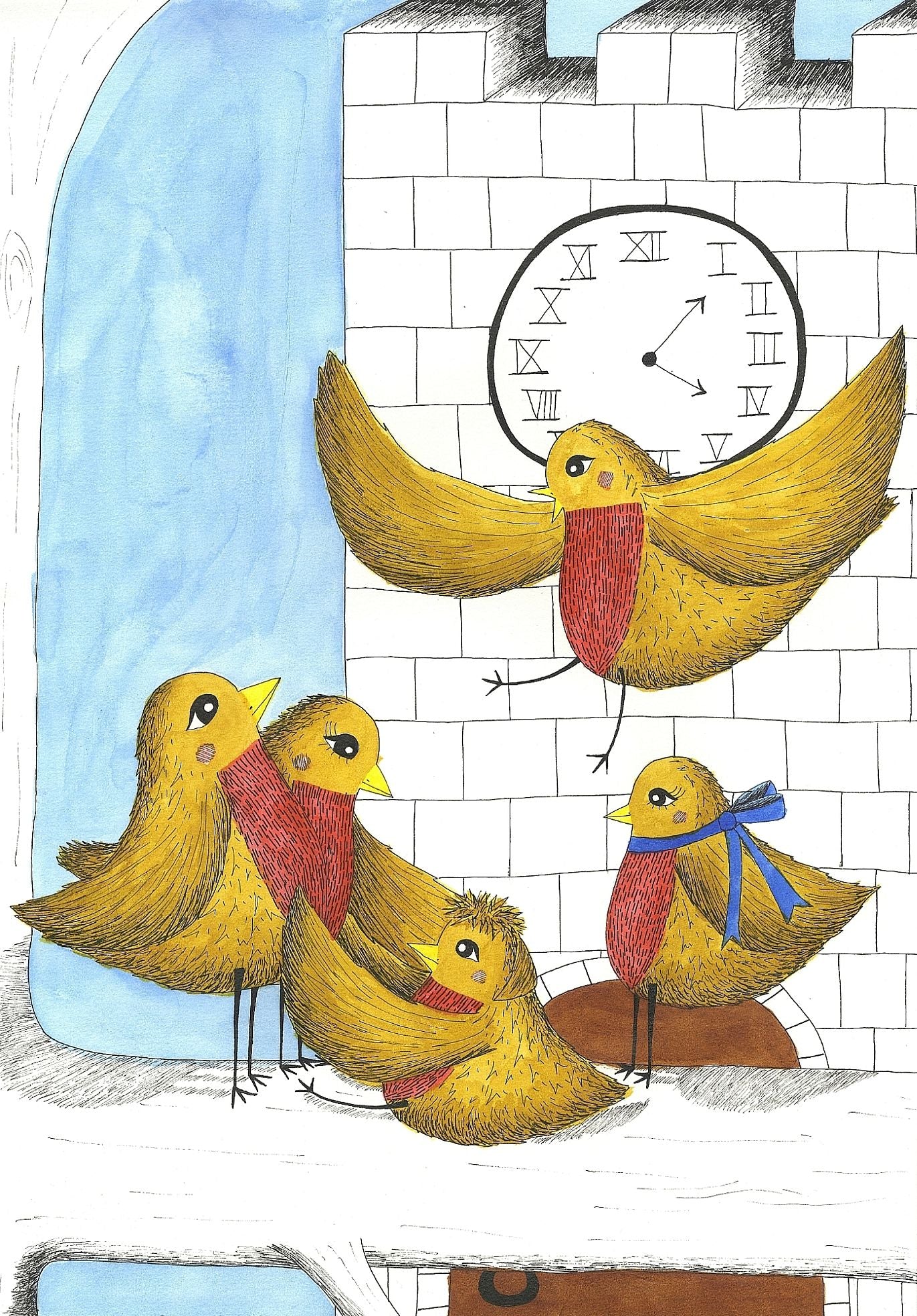 The Robins of St. Lawrence Church