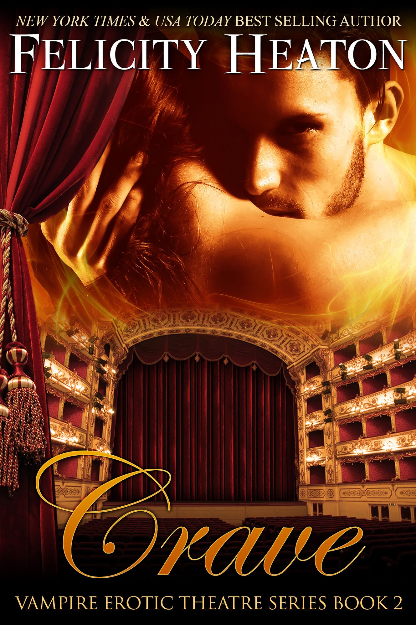 Crave (Vampire Erotic Theatre Romance Series Book 2)