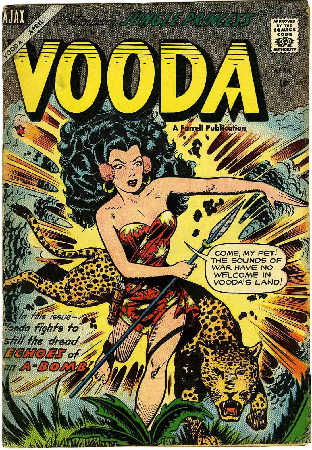 Vooda Number 20 Action Comic Book