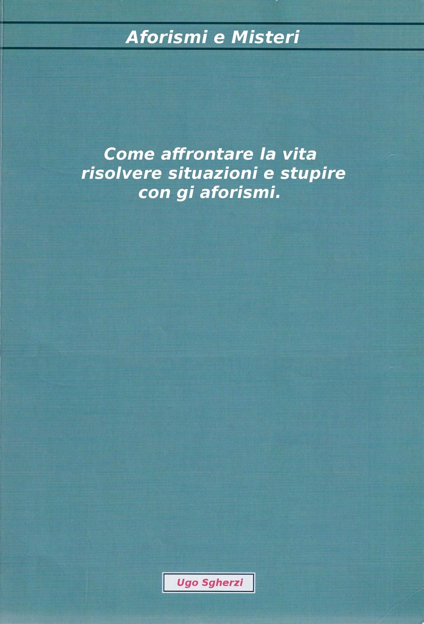 Aforismi e Misteri Cap1