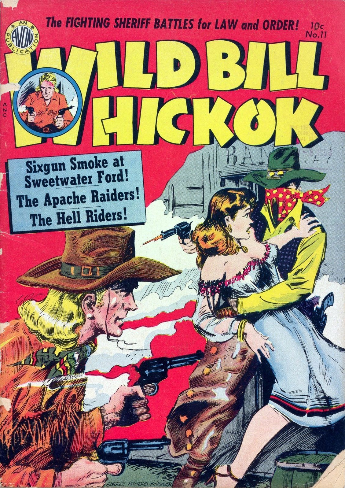 Wild Bill Hickok Number 11 Western Comic Book