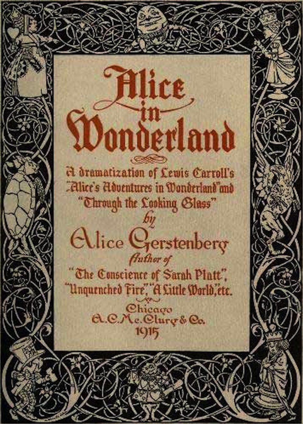 Alice in Wonderland (Illustrated)
