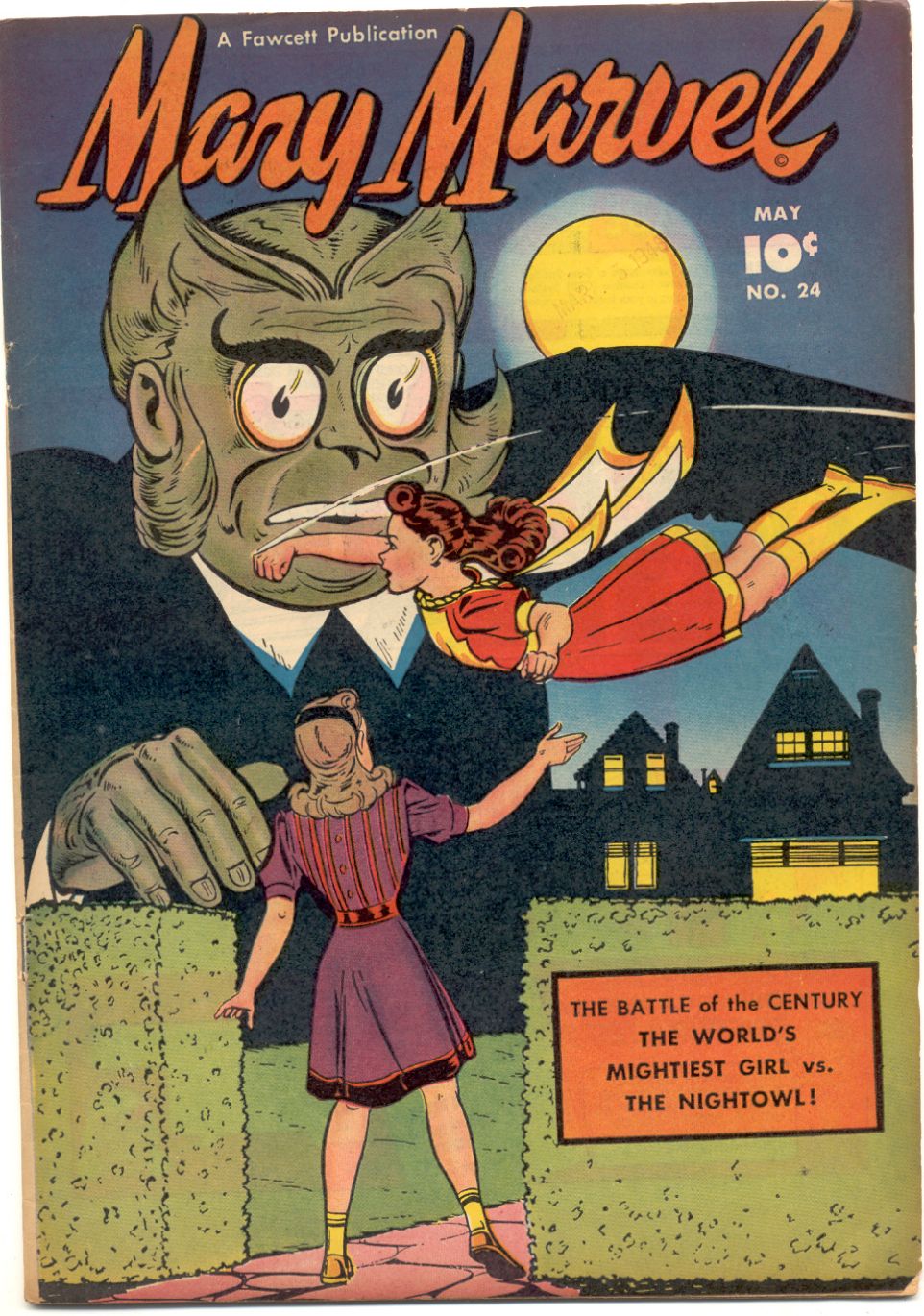 Mary Marvel Number 24 Super-Hero Comic Book