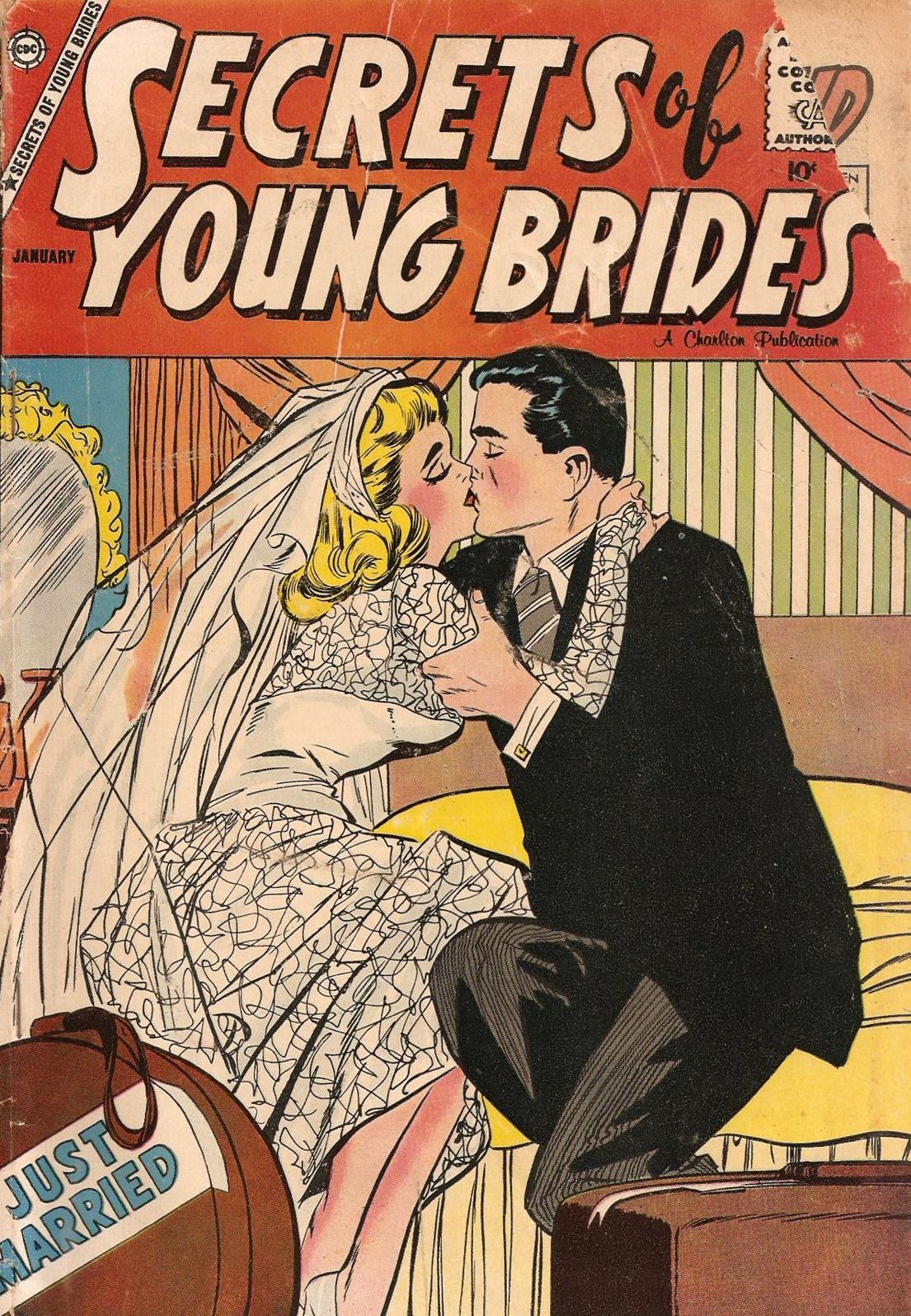 Secrets of Young Brides Number 12 Love Comic Book