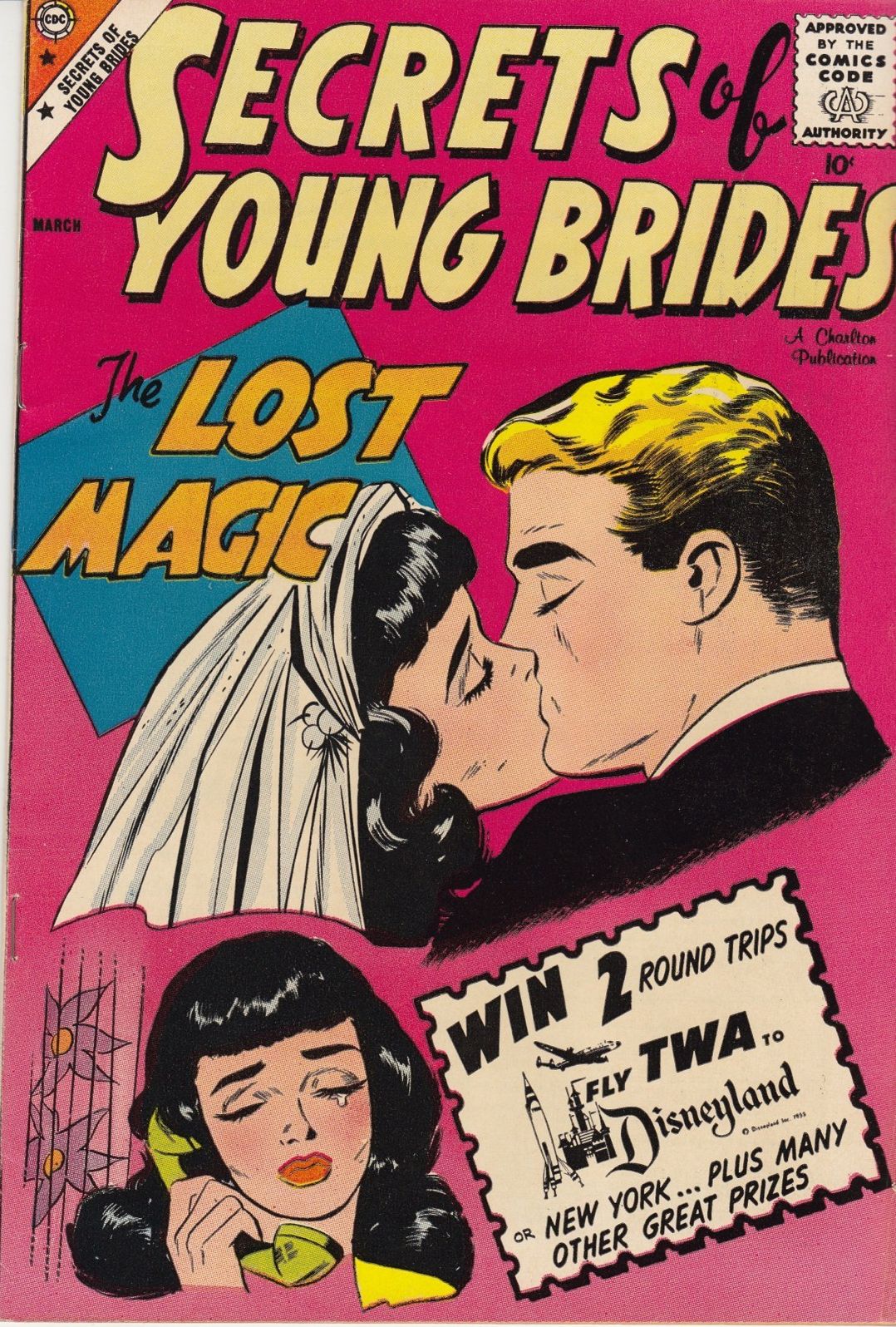 Secrets of Young Brides Number 18 Love Comic Book