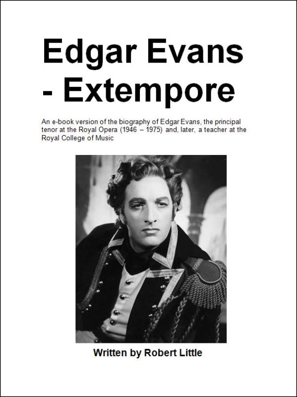 Edgar Evans - Extempore