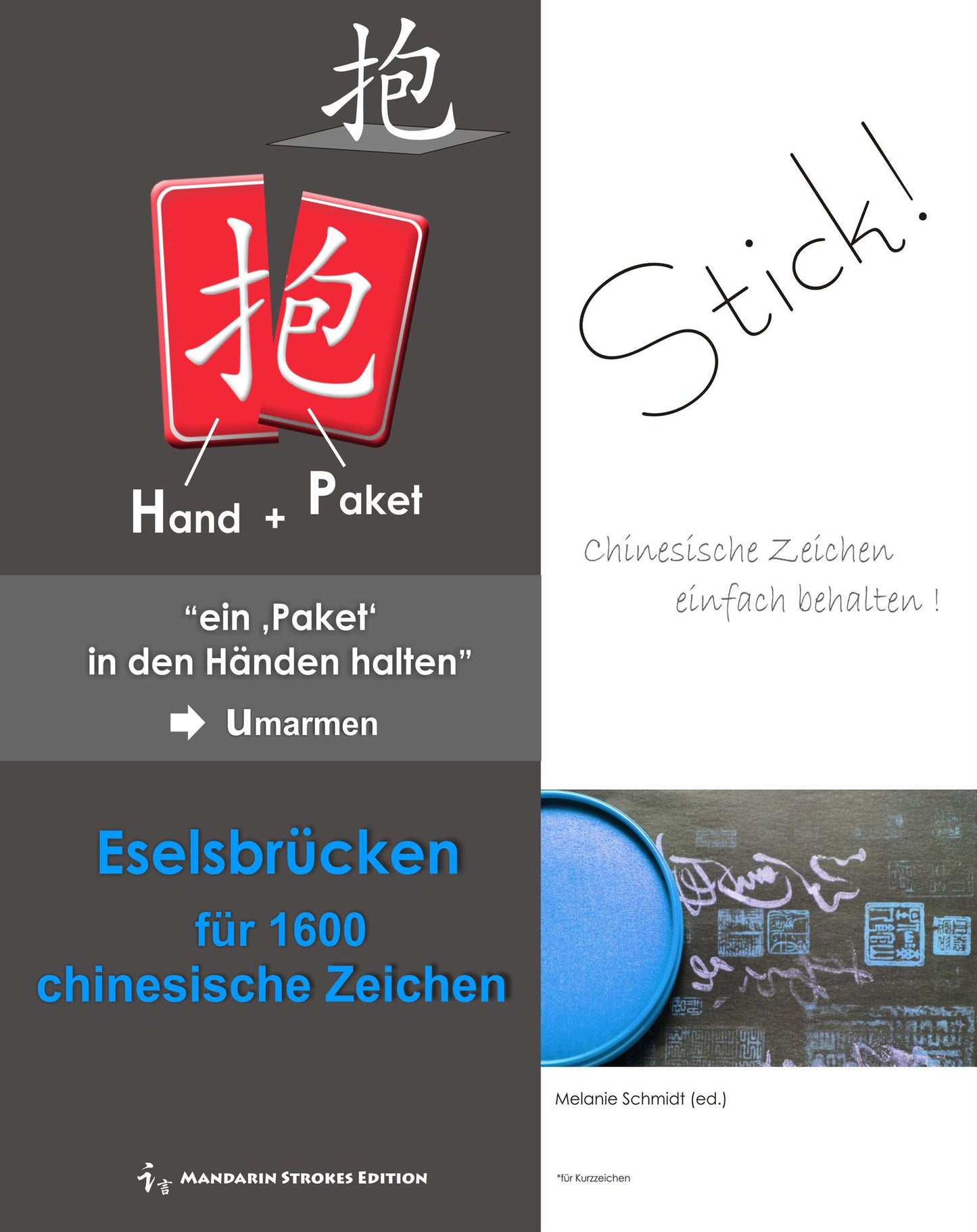 Eselsbrücken für 1600 chinesische Kurzzeichen