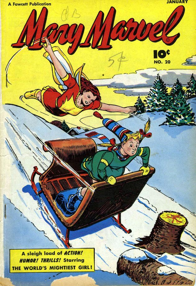Mary Marvel Number 20 Super-Hero Comic Book