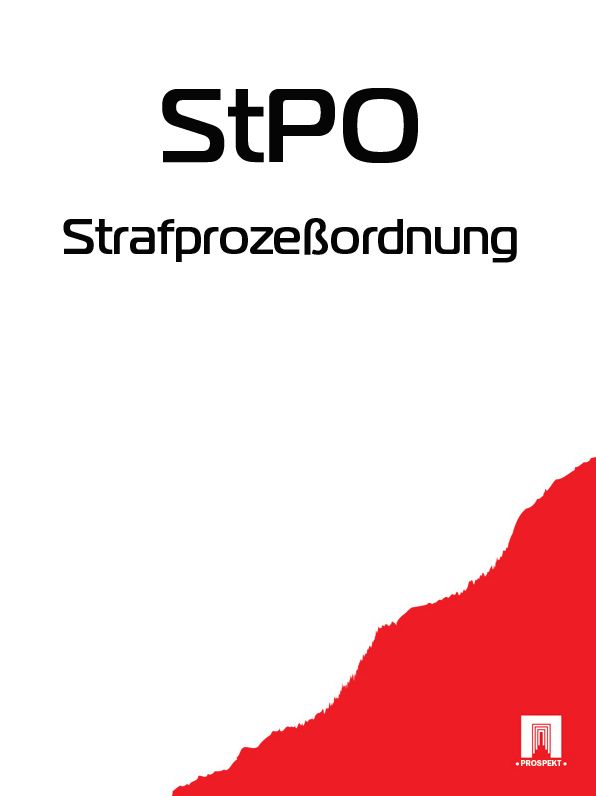 Strafprozeßordnung - StPO