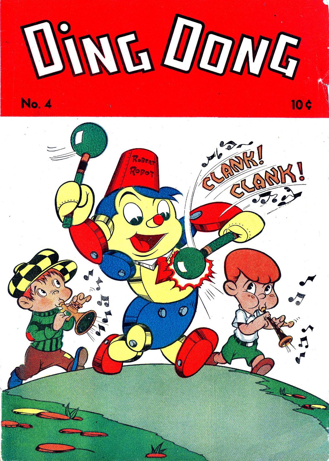 Ding Dong Number 4 Childrens Comic Book