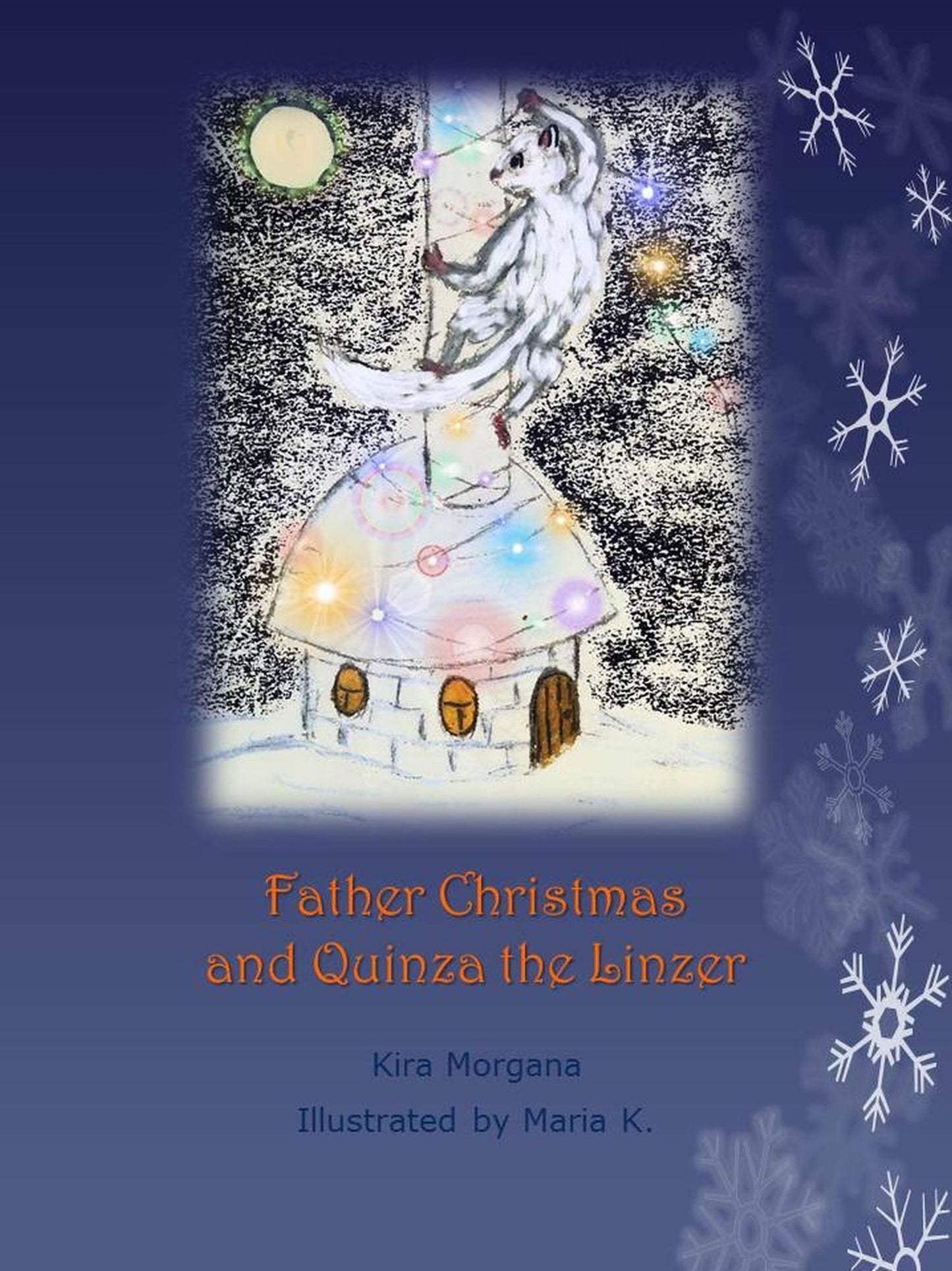 Father Christmas and Quinza the Linzer