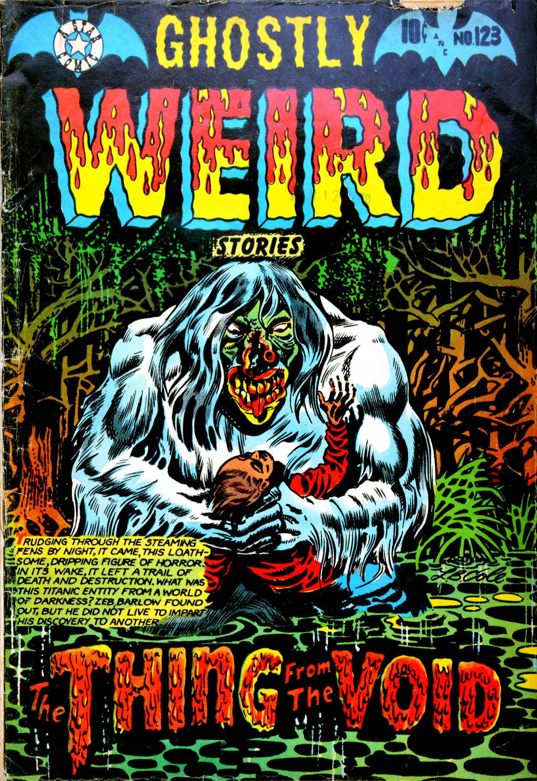 Ghostly Weird Stories Number 123 Horror Comic Book