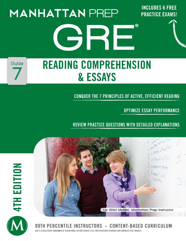Reading Comprehension & Essays GRE Strategy Guide, 4th Edition