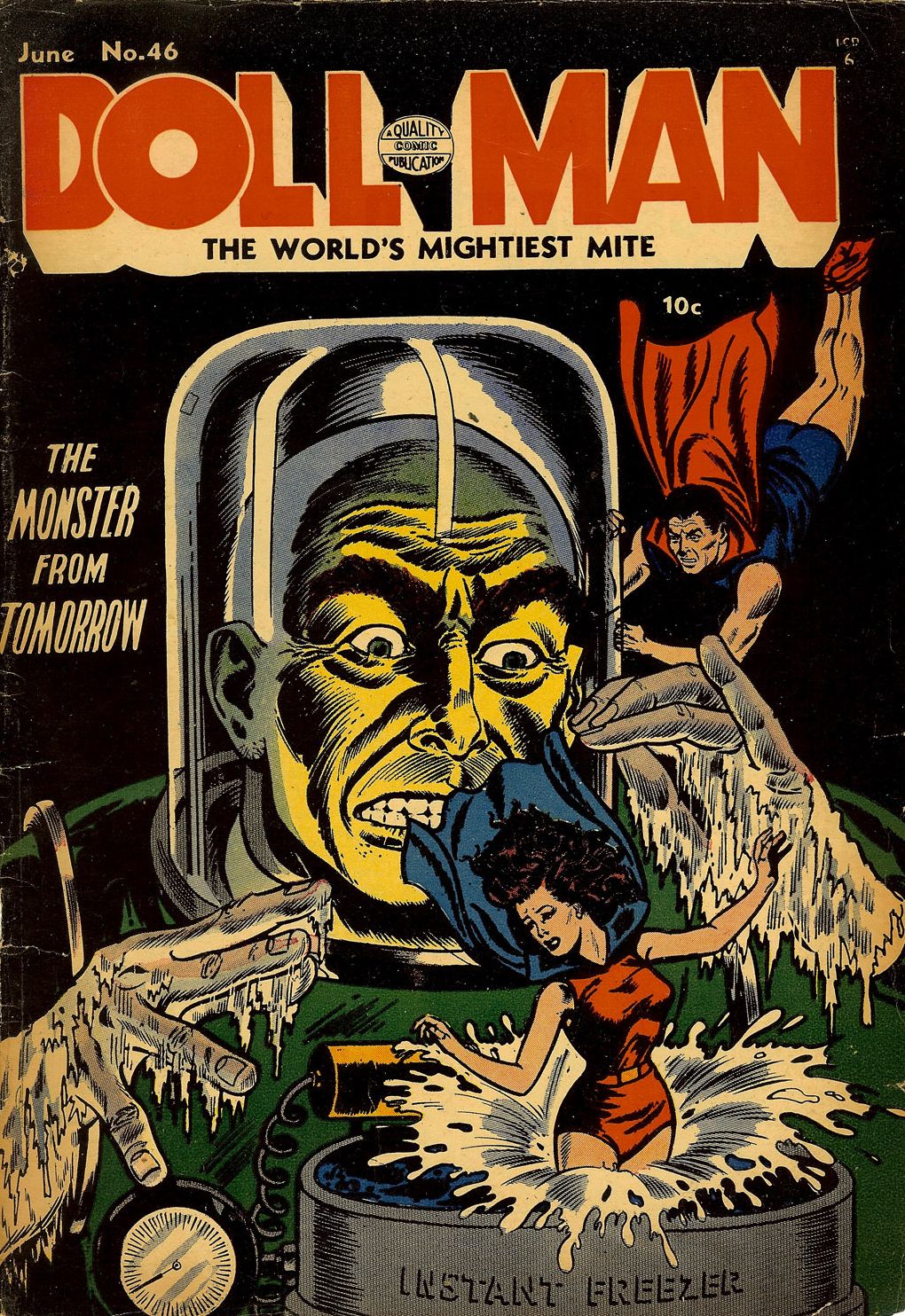 Doll Man Number 46 Super-Hero Comic Book