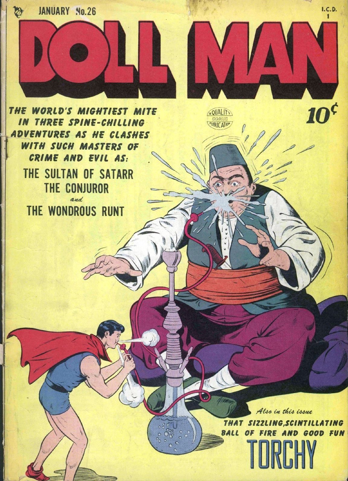 Doll Man Number 26 Super-Hero Comic Book
