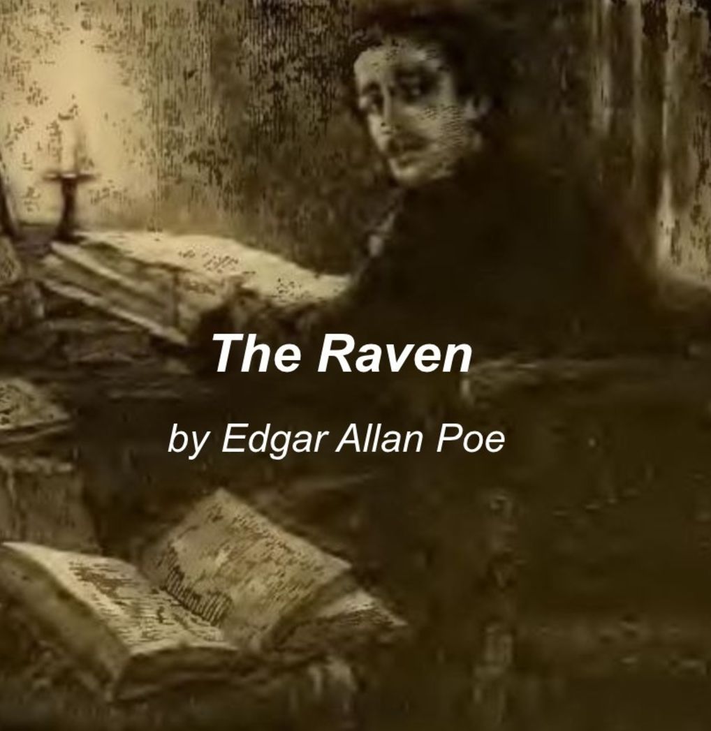 The Raven by Edgar Allan Poe, Illustrated By W. L. Taylor