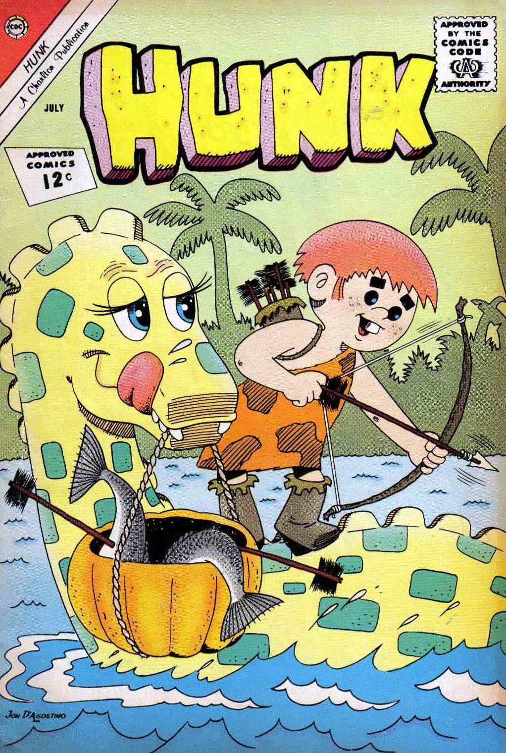 Hunk Number 6 Childrens Comic Book