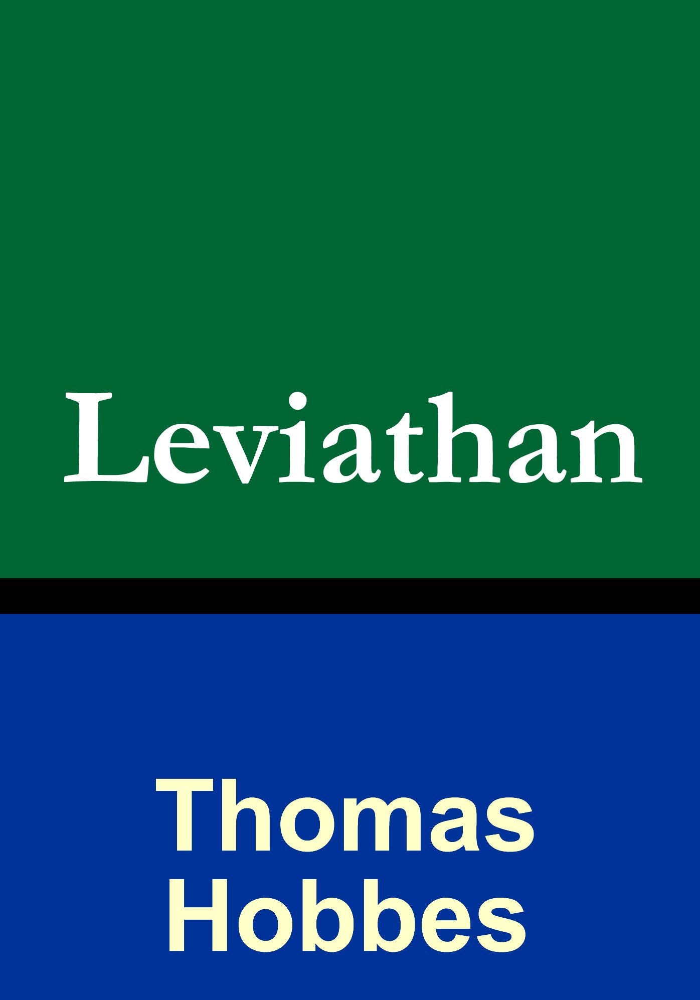 Leviathan by Thomas Hobbes