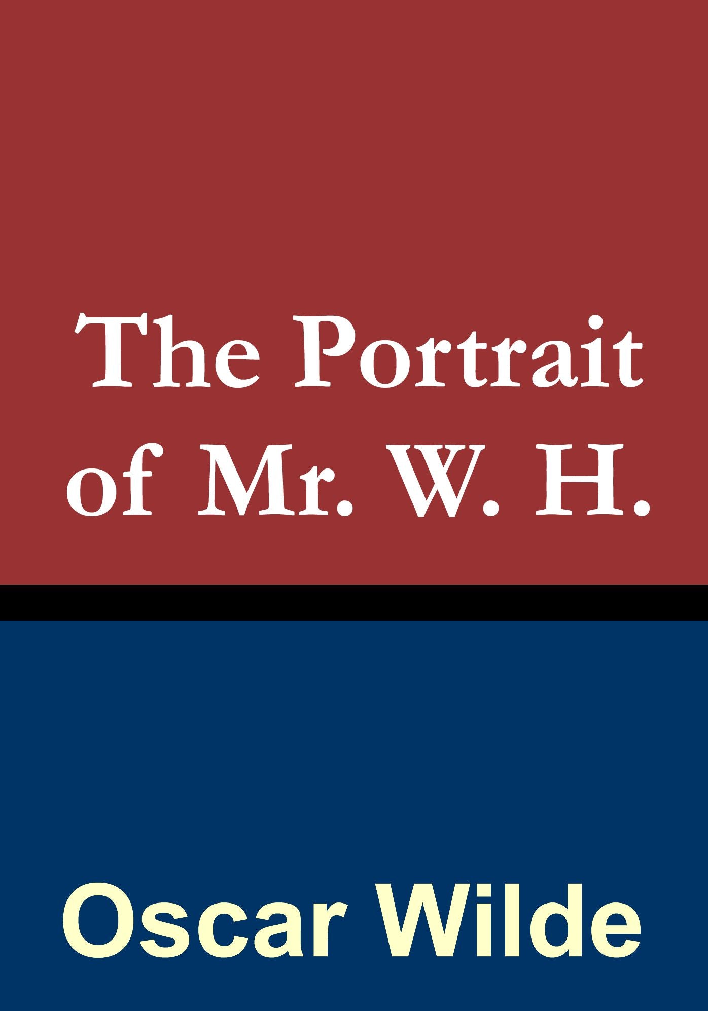 The Portrait of Mr. W. H.