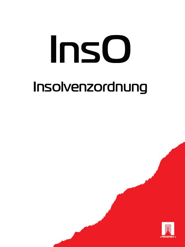 Insolvenzordnung - InsO