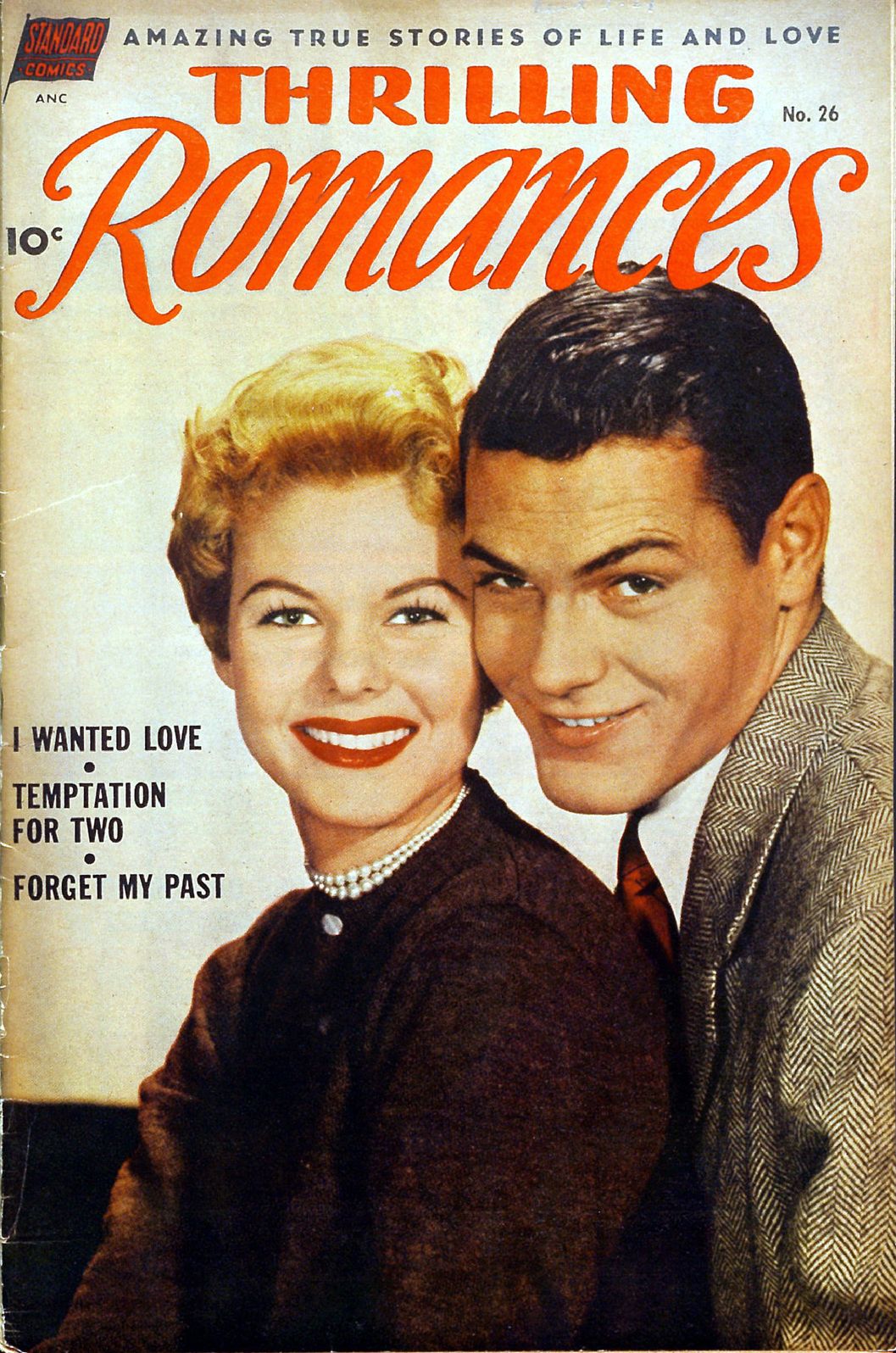Thrilling Romances Number 26 Love Comic Book