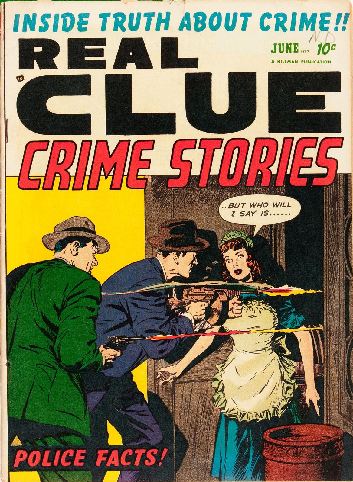 Real Clue Crime Stories Number 7 Crime Comic Book