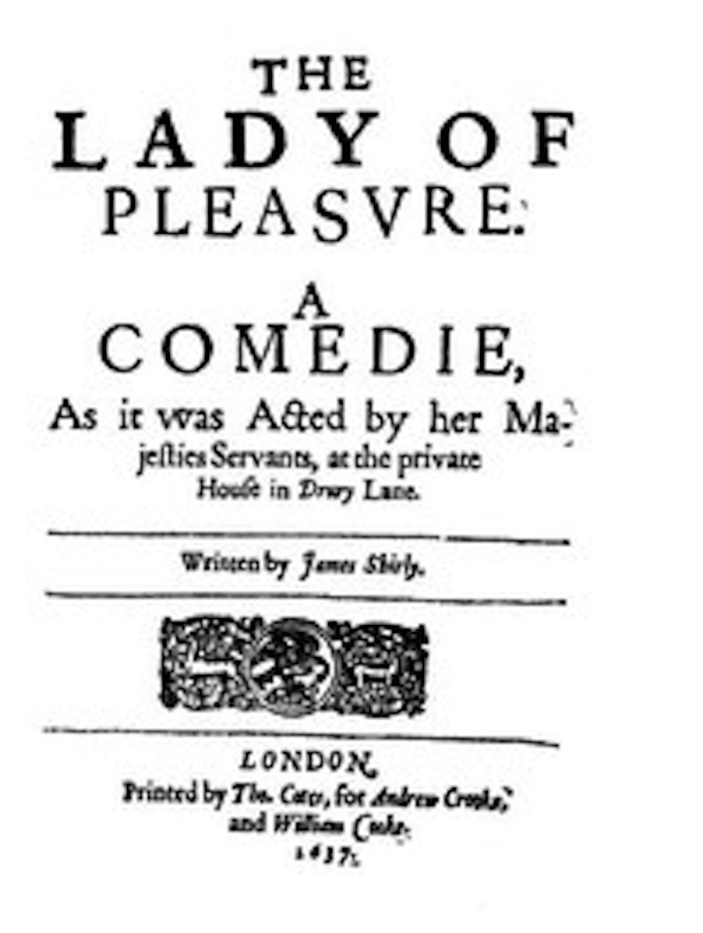 The Lady of Pleasure (Illustrated)