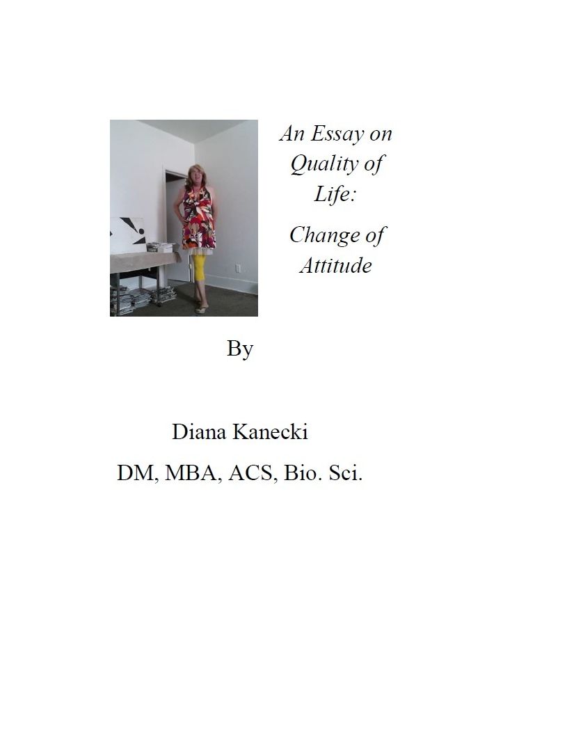 Quality of Life: A Change of Attitude