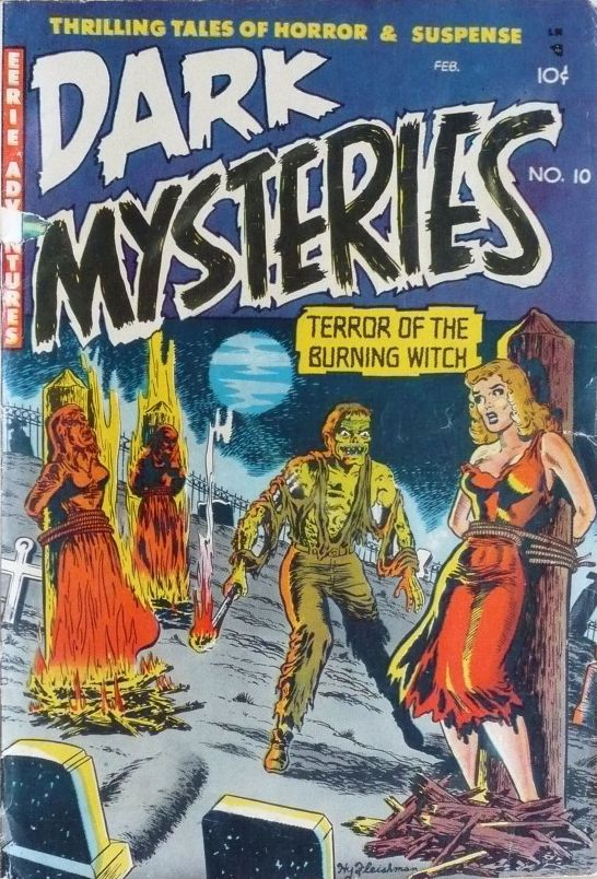 Dark Mysteries Number 10 Horror Comic Book