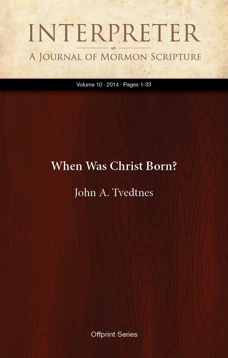 When Was Christ Born?