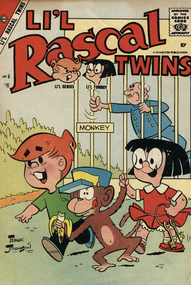 Lil Rascal Twins Number 6 Childrens Comic Book