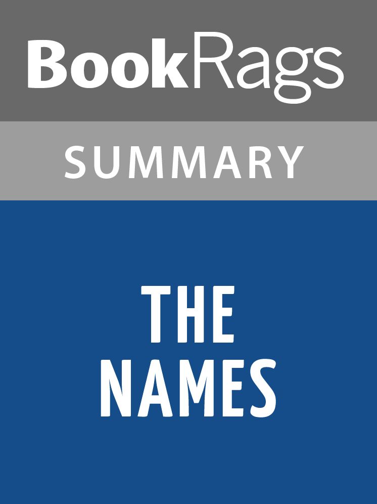 The Names by Don DeLillo Summary & Study Guide