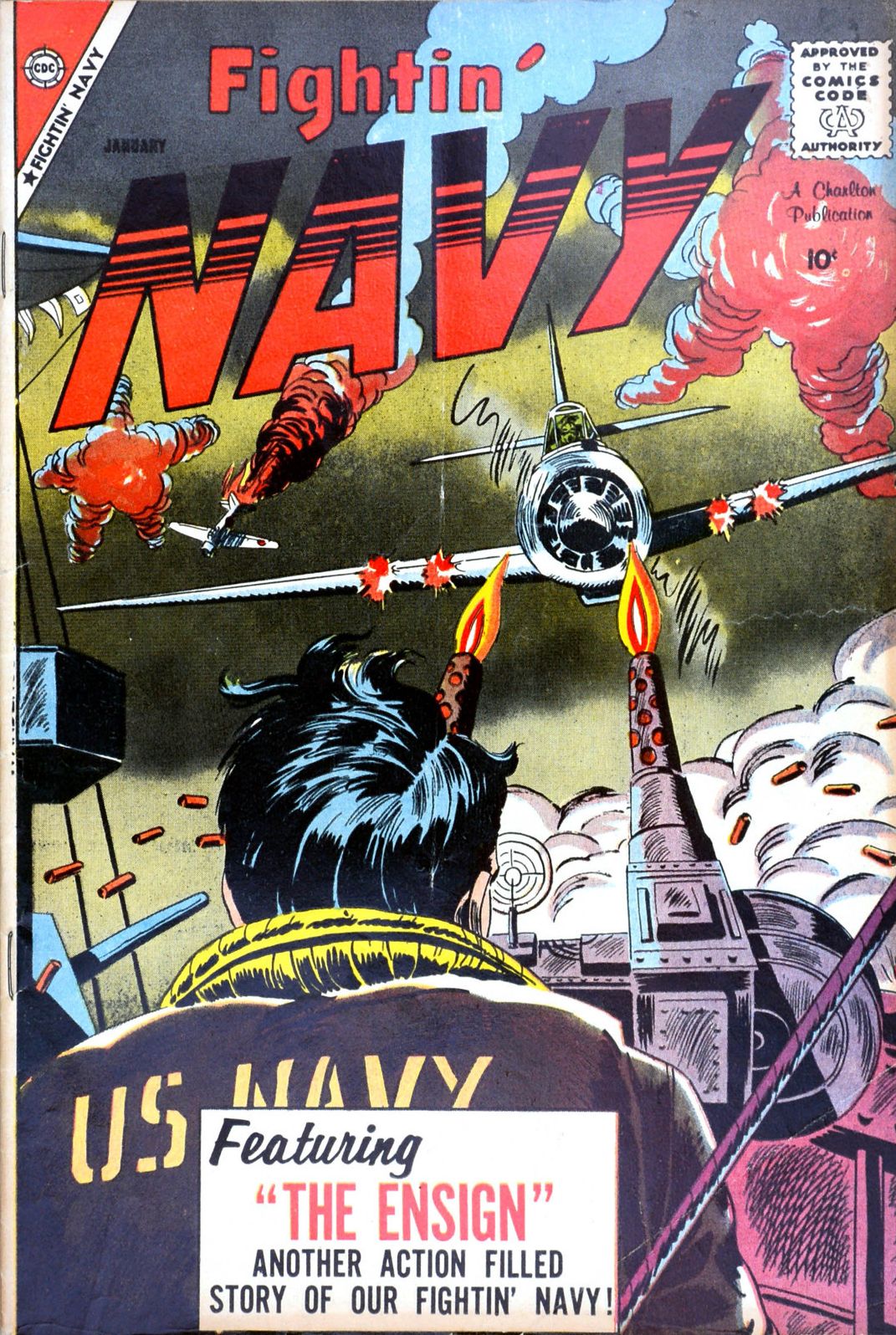 Fightin Navy Number 85 War Comic Book