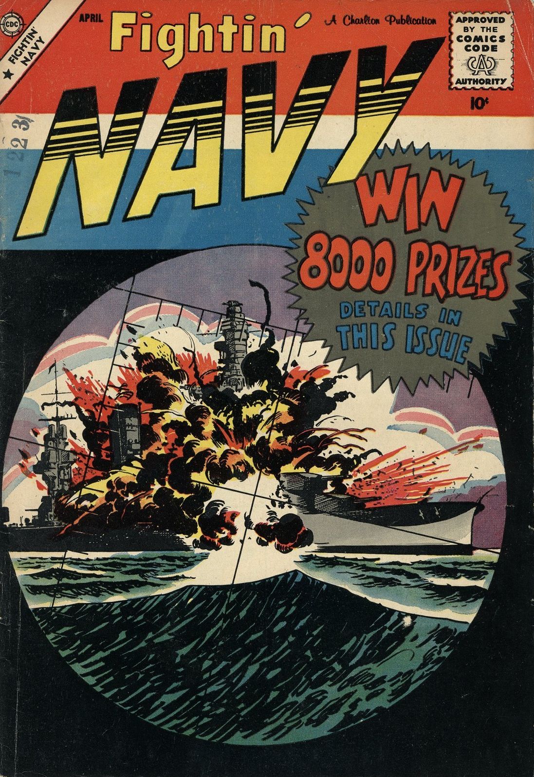 Fightin Navy Number 86 War Comic Book