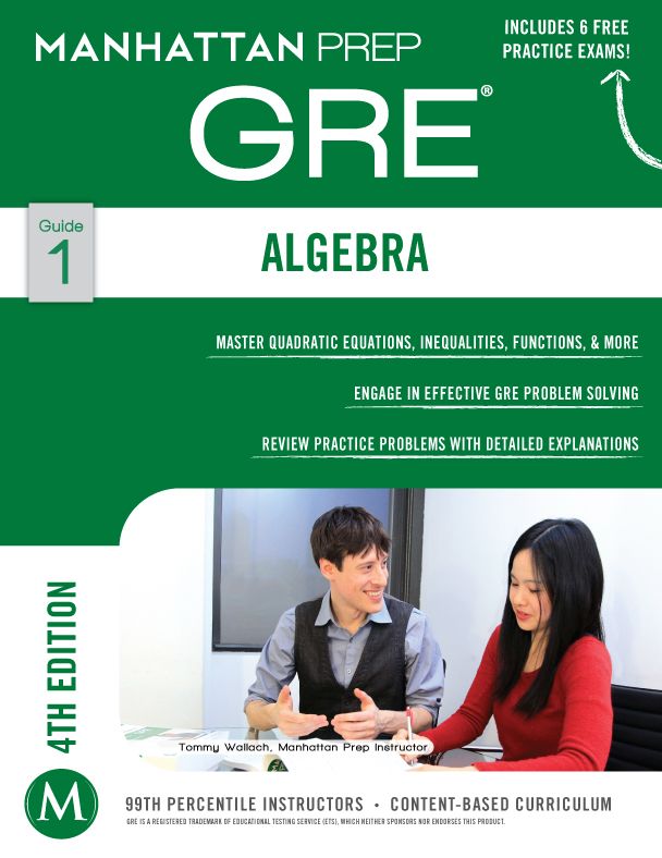 Algebra GRE Strategy Guide, 4th Edition