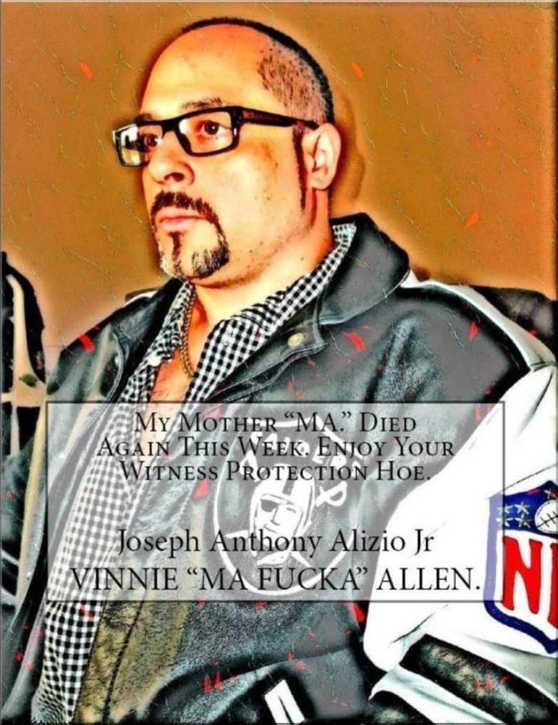 My Mother "MA." Died Again This Week. Enjoy Your Witness Protection Hoe.