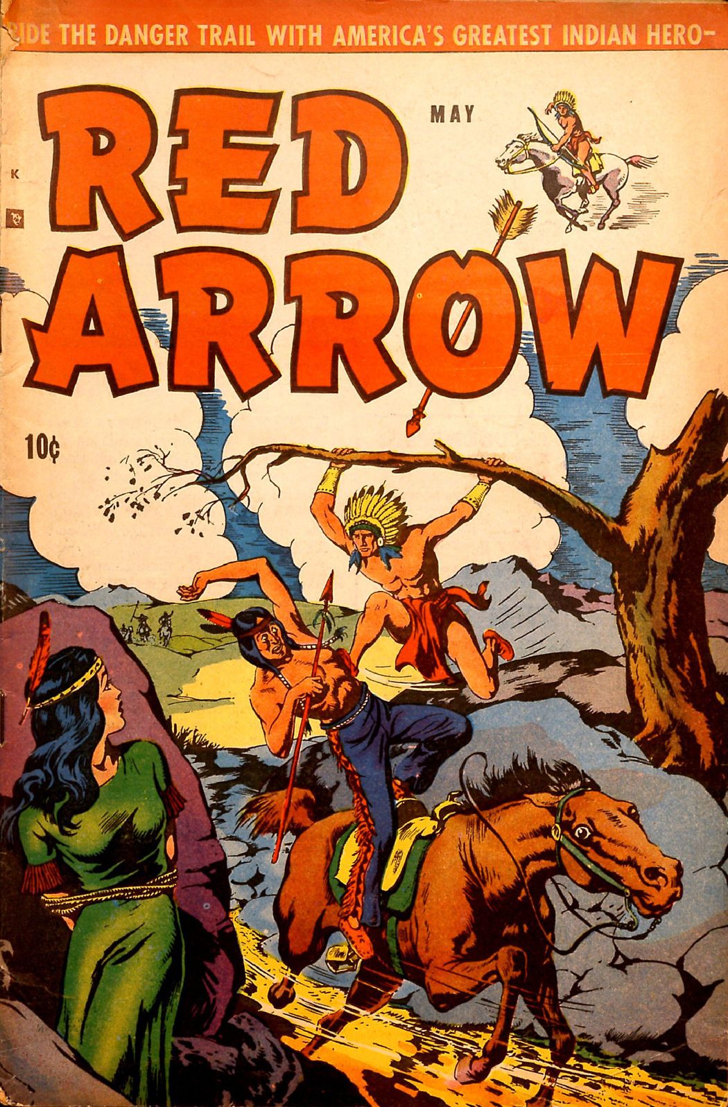 Red Arrow Number 1 Western Comic Book